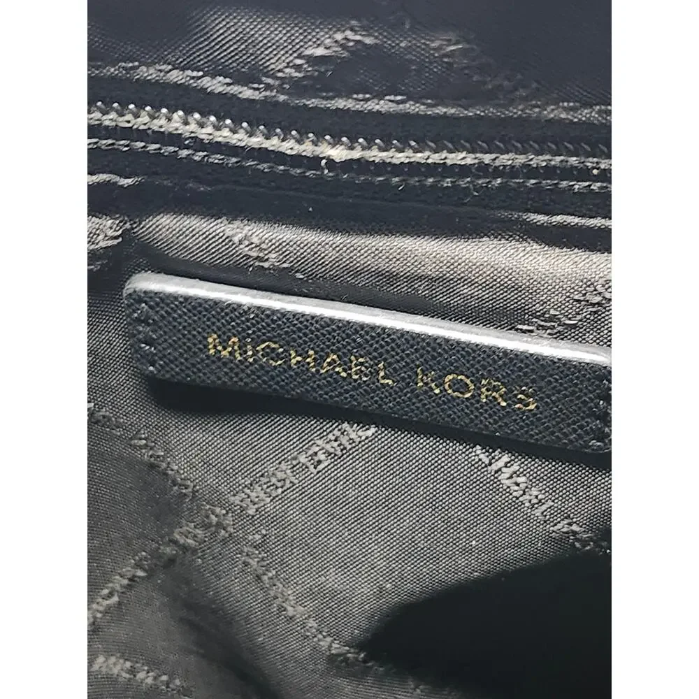Michael Kors Monogram Bag Black Crossbody Y2K Minimalist Casual